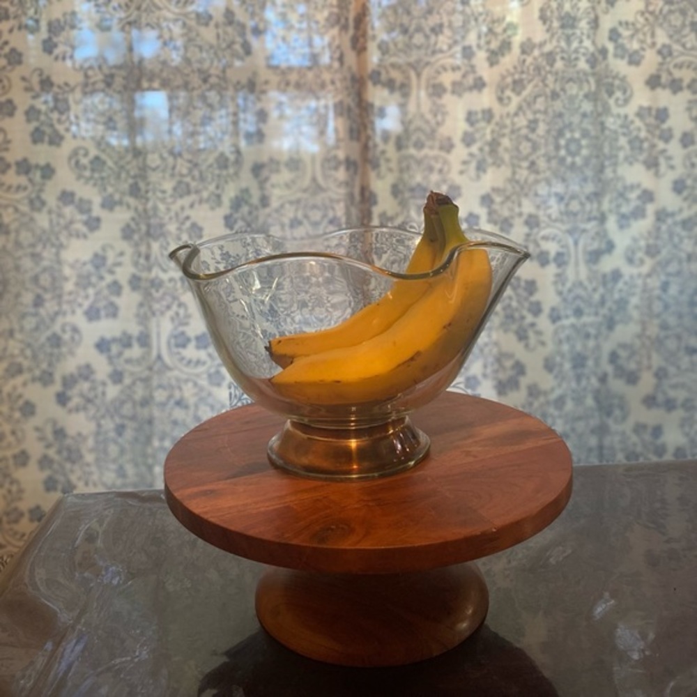 Vintage, 70’s glass punch bowl, chips, etc. so‎ cool